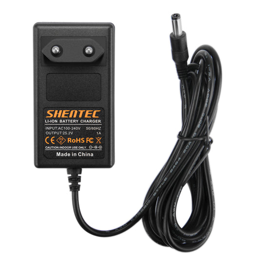 SHENTEC Caricatore Li-ion per Dyson 21.6V Batteria SV03 SV04 SV05 SV06 SV07 SV09 V6 DC61 DC58