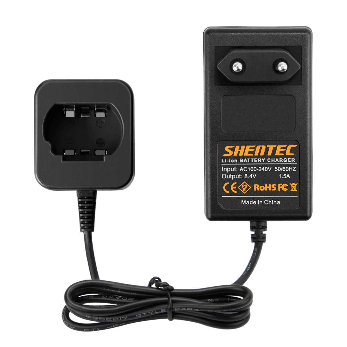 Caricabatterie SHENTEC 7.2V Li-ion per Dewalt DCB080 DCF680N1 DCF682 DCF680G2 DW4390