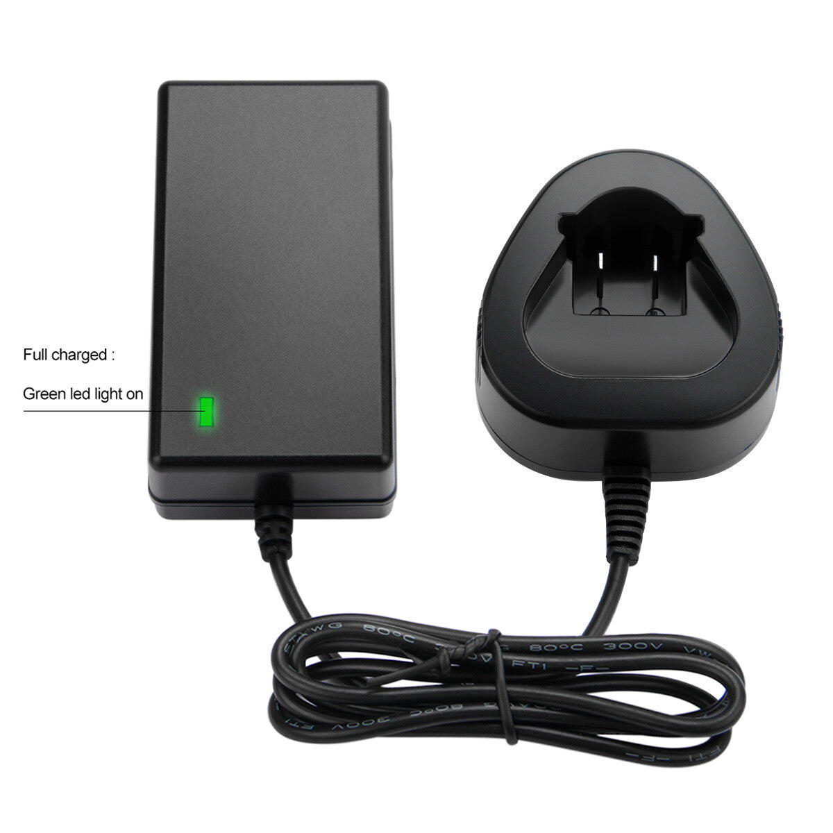12V Caricabatterie per batteria Li-ion per Dremel 8300, 8220, 8200, B812-01, B812-02, B812-03