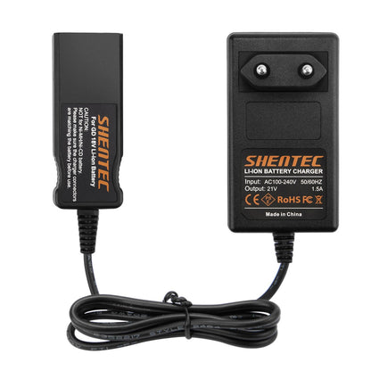 SHENTEC Caricabatterie per batteria agli ioni di litio 18V per Gardena BLi-18 9840-20 9839-20 9837-20 9838-20