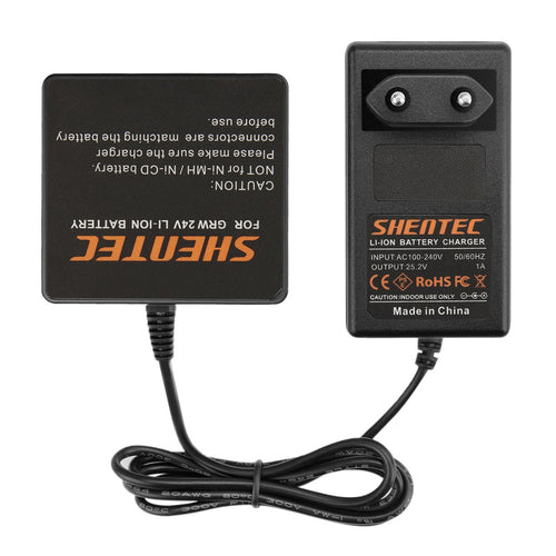 Caricabatterie al litio 24V SHENTEC per GreenWorks G-24 29807 29322 29852 29837 29842