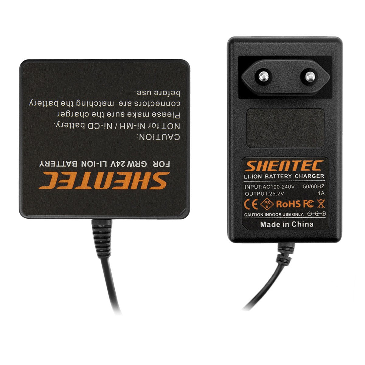 Caricabatterie al litio 24V SHENTEC per GreenWorks G-24 29807 29322 29852 29837 29842