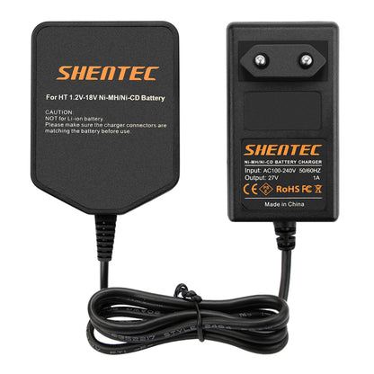 SHENTEC Caricabatterie per Hitachi EB1214L EB1220BL EB1222HL EB1230HL EB1233X EB1226HL