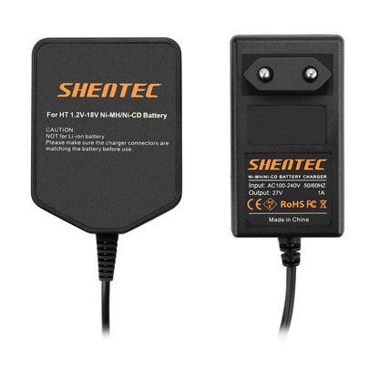 SHENTEC Caricabatterie per Hitachi EB1214L EB1220BL EB1222HL EB1230HL EB1233X EB1226HL