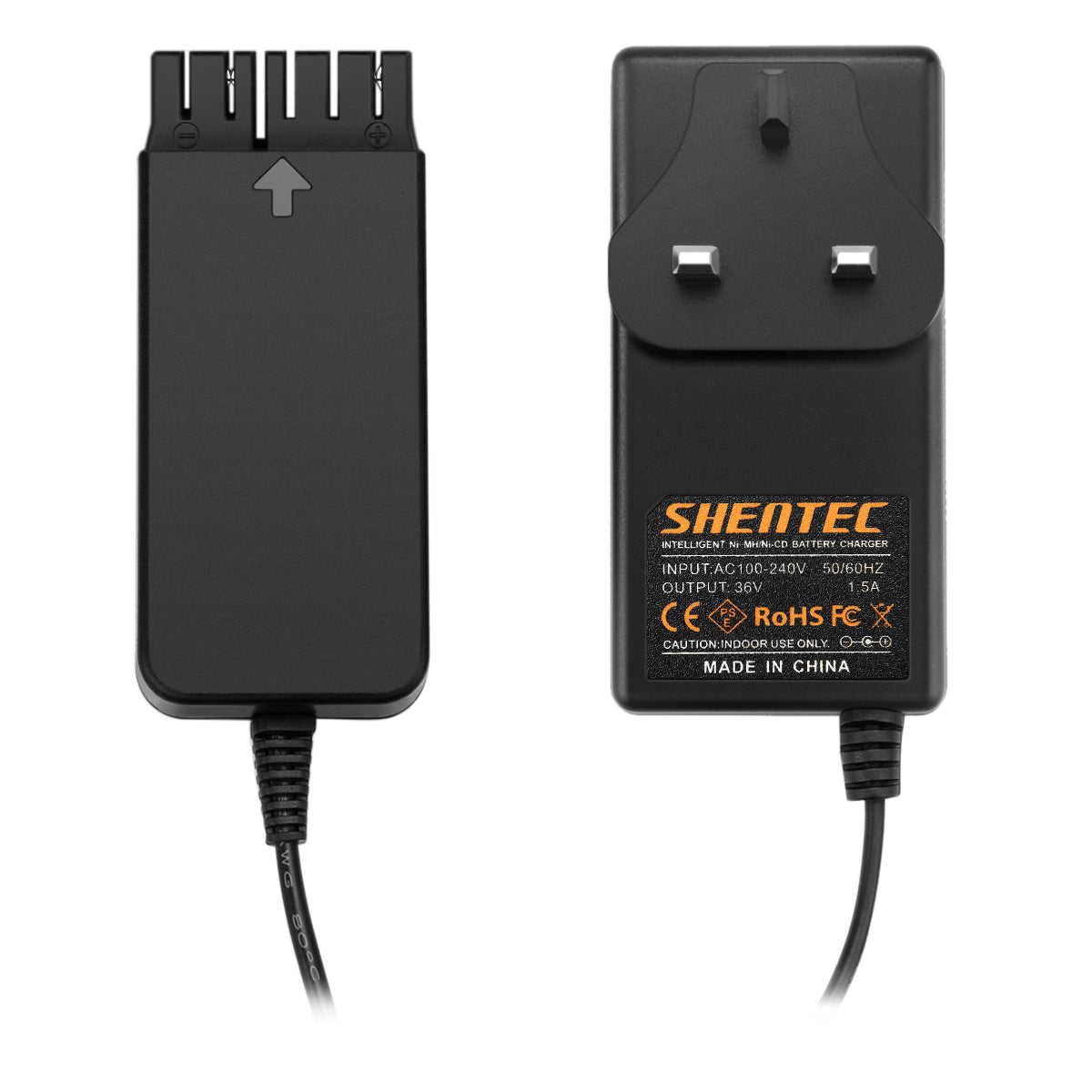 SHENTEC Caricabatterie per batteria Ni-MH 24V per HILTI 24V B24, B 24/2.0, B 24/3.0 UH 240-A
