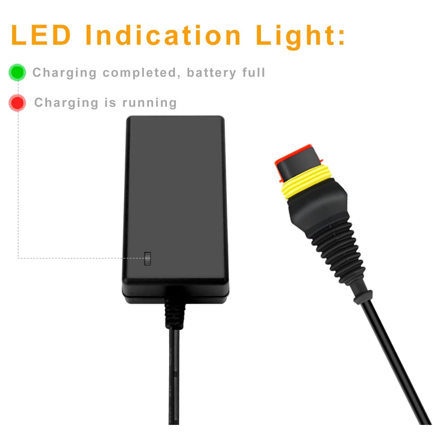 SHENTEC Caricabatterie 28V 1.3A per Husqvarna Automower 105 305 310 Mark II 315 Mark II, 315 Mark II, Robot tosaerba