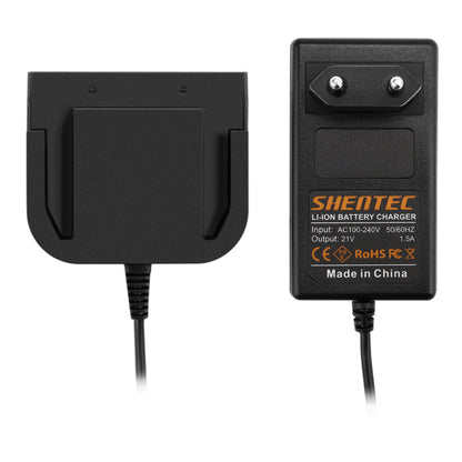SHENTEC Caricabatterie agli ioni di litio 18V per AEG M1830R B1820R L1815R B1830R BUS18X B1814G BX18