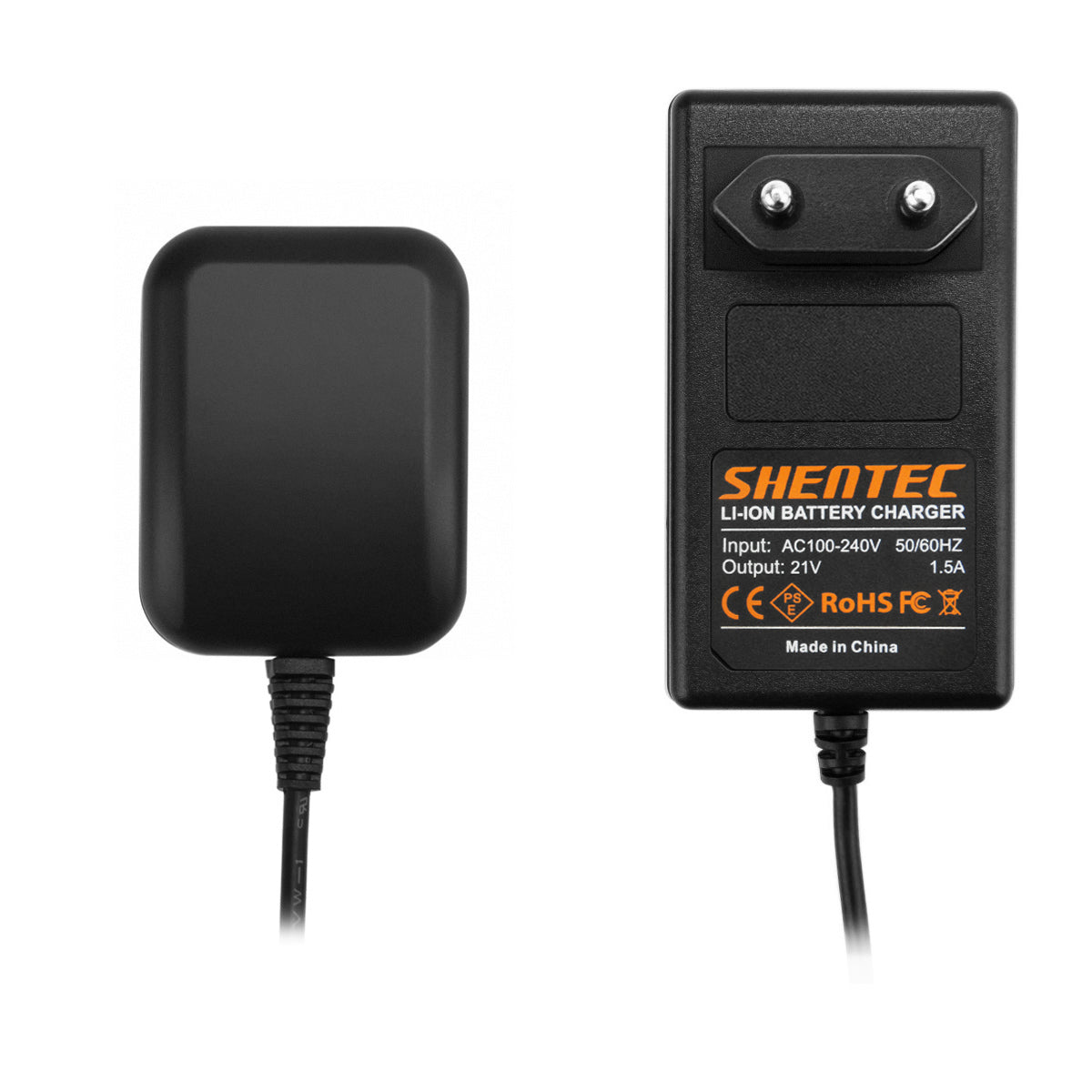 Caricabatterie per batterie Li-ion SHENTEC per Makita BL1830 LXT400 BL1815 BL1840 194205-3 BL1850