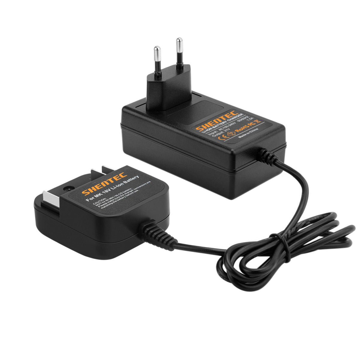Caricabatterie per batterie Li-ion SHENTEC per Makita BL1830 LXT400 BL1815 BL1840 194205-3 BL1850