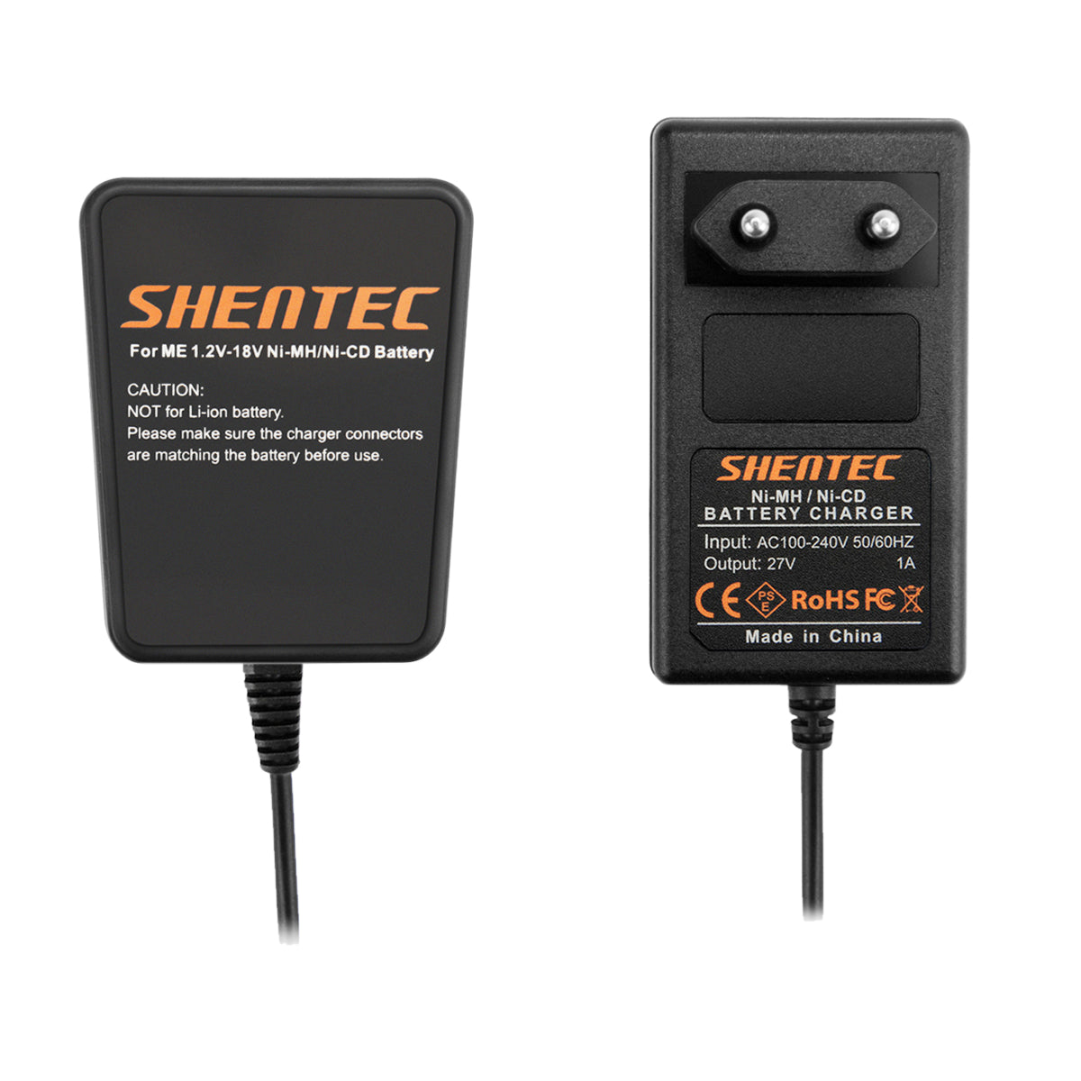 SHENTEC Caricabatterie Ni-MH per Metabo BS 12 SP, BSZ 12, BZ 12 SP, SSP 12, 6.25486, 6.25474