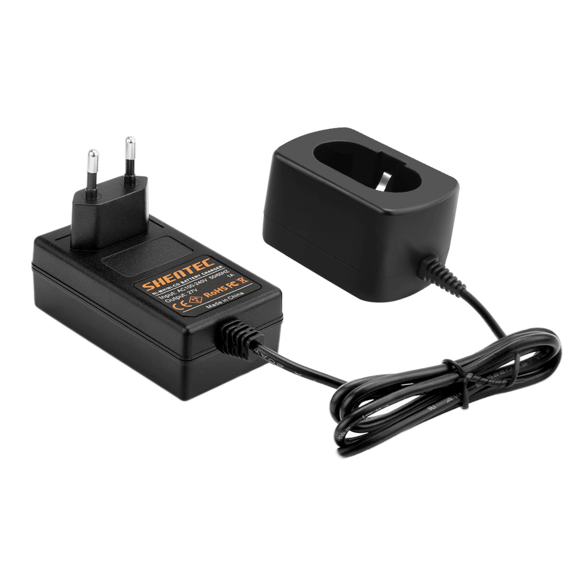 SHENTEC Caricabatterie Ni-MH per Makita PA09 9120 9122 6203D 6207D 6222D 9100
