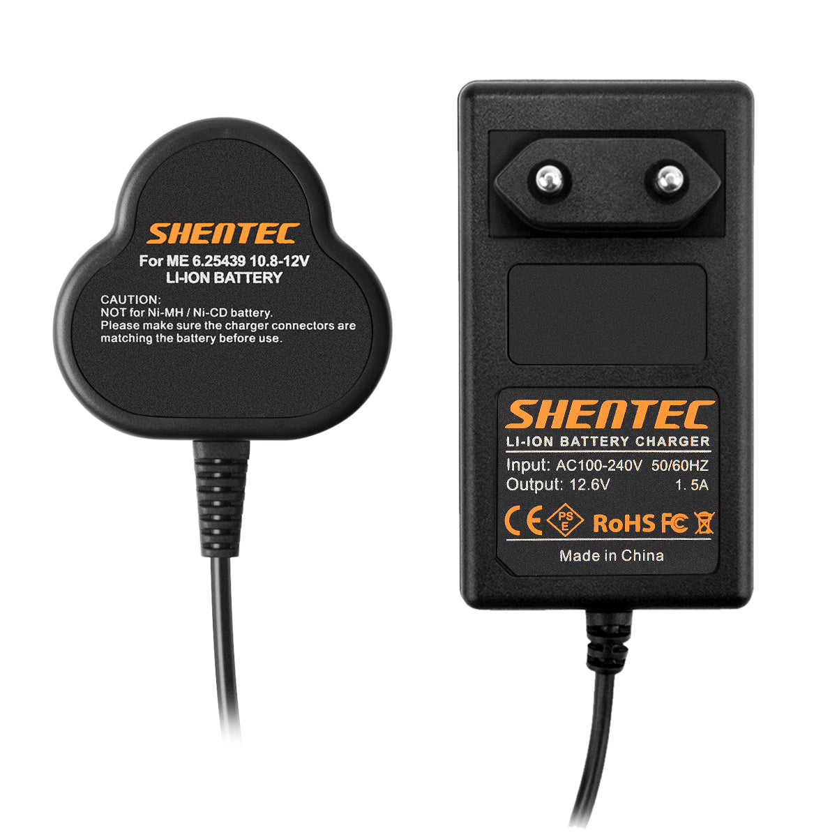 SHENTEC Batteria Li-ion 10.8V per Metabo 6.25438 6.25439 PowerImpact 12 Powermaxx