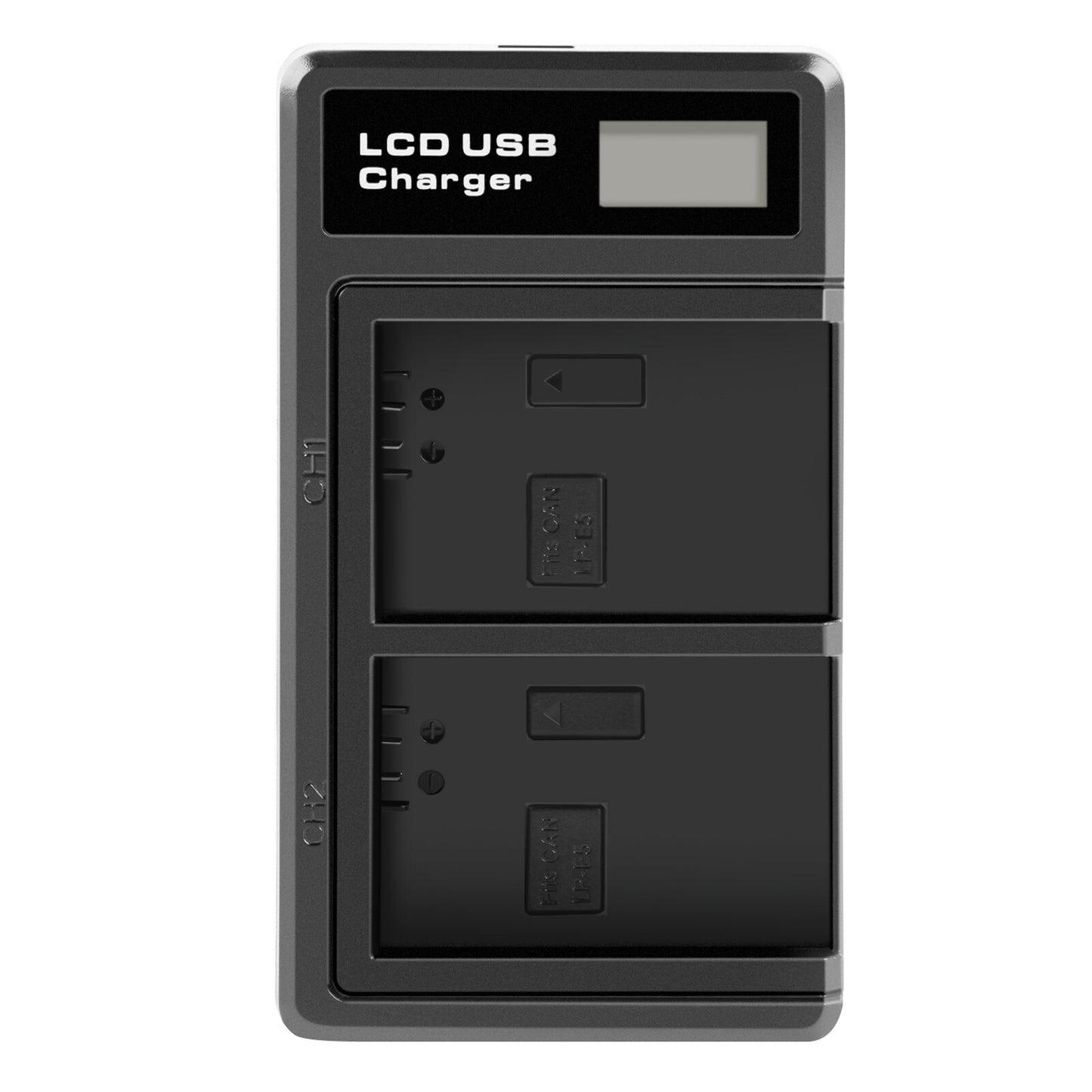 2× Batteria LP-E5 1800mAh per Canon EOS 450D 500D 1000D Rebel T1i Xs Kiss X3 X2