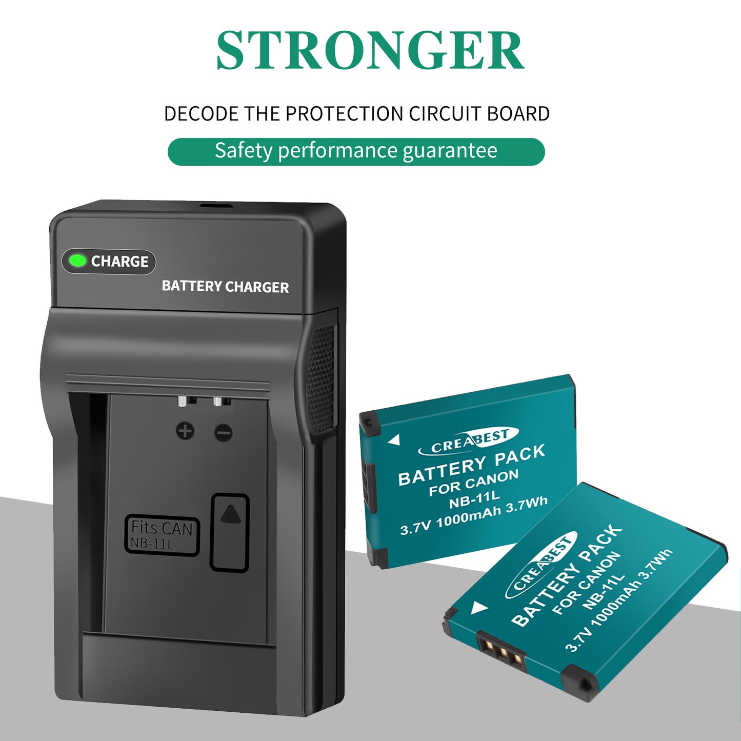 2x Batterie NB-11L/11LH + Caricabatterie Per Canon SX410 SX420 SX430 IS IXUS 180 185 190