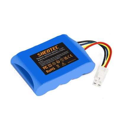 SHENTEC 2x Batteria Li-ion 3500mAh 20V per Worx 50032492 50032774 WA3230 WA3231 S500i