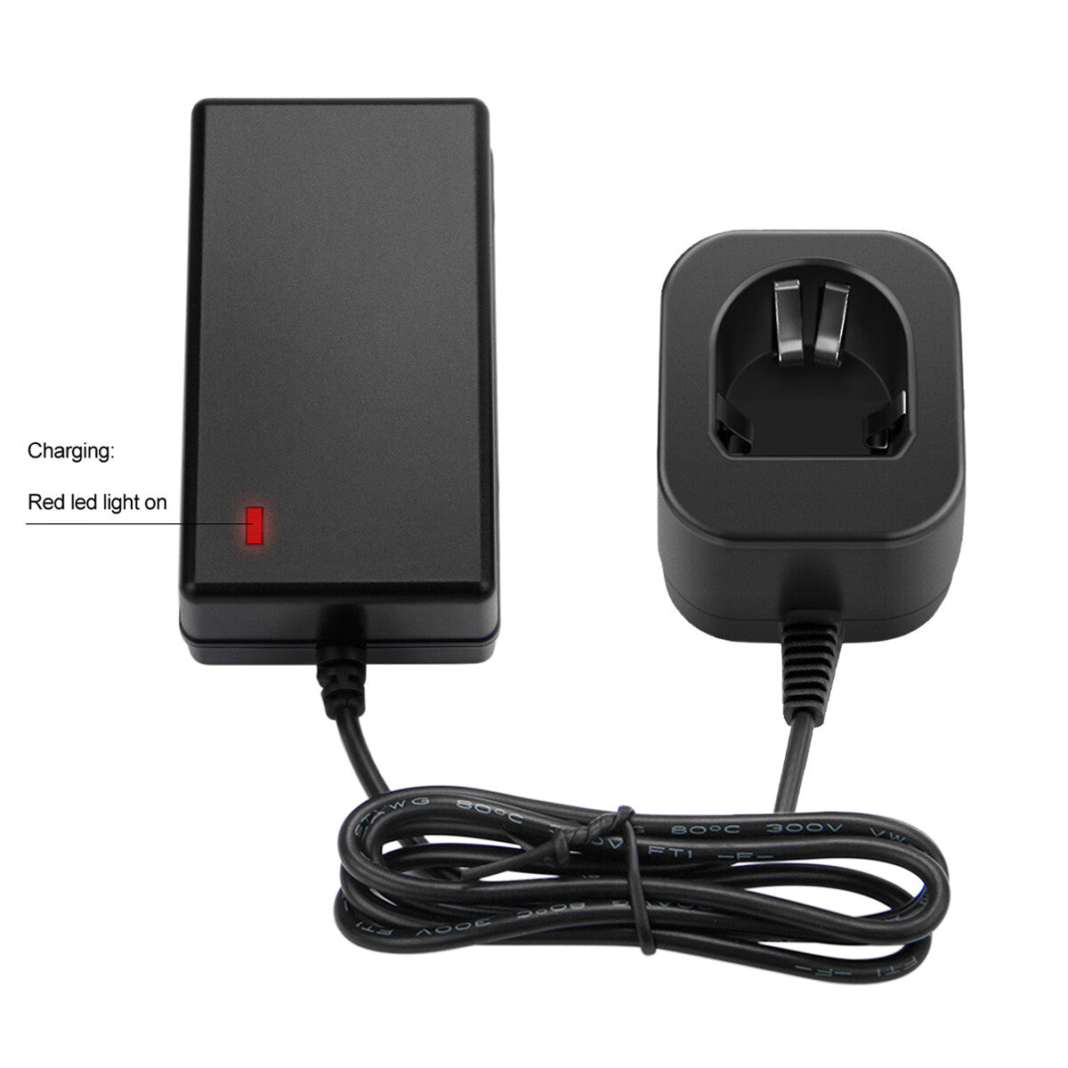 Caricabatterie SHENTEC per batterie Panasonic 7,2V-18V Ni-MH/Ni-Cd EY9106B EY9200 EY9001 EY9005B