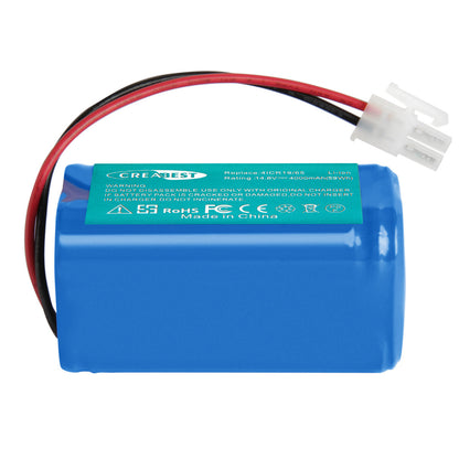 SHENTEC Batteria Li-ion 14.8V 4Ah per Ecovacs Deebot CR130 CEN 540 4ICR19/65 Dibea V870
