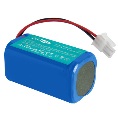 SHENTEC Batteria Li-ion 14.8V 4Ah per Ecovacs Deebot CR130 CEN 540 4ICR19/65 Dibea V870