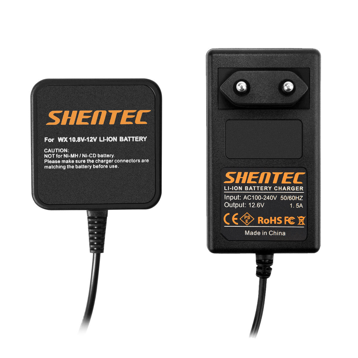 SHENTEC 12V LI-ION CARICABATTERIE PER WORX WA3503 WA3509 RW9300 WX382 WU288 WX125 WX283