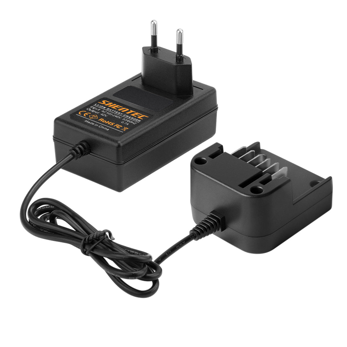 SHENTEC Caricabatterie 36V Li-ion Per Batterie Worx WA3734 WA3536 WG268E WG568E WG168E WG368E WG776E