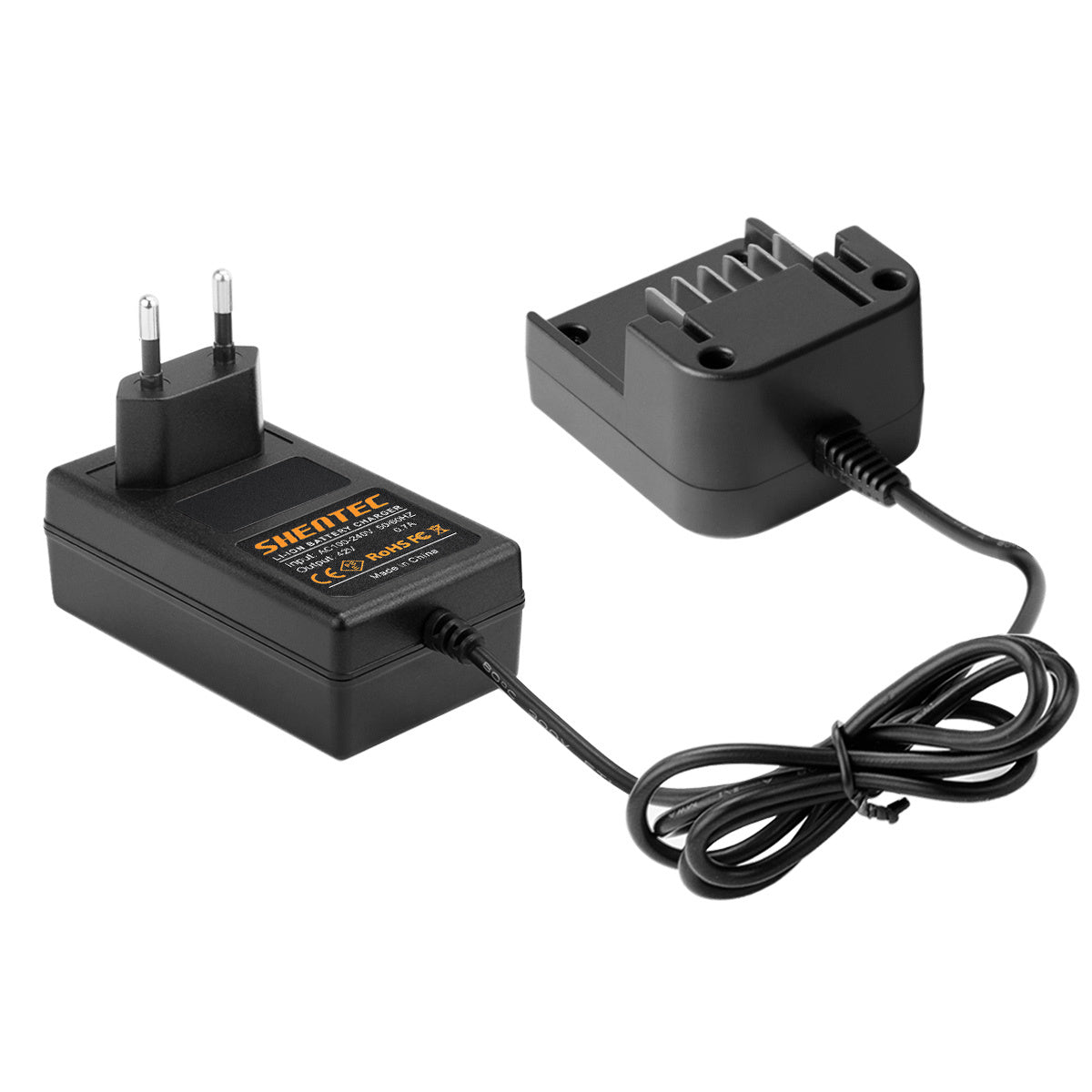 SHENTEC Caricabatterie 36V Li-ion Per Batterie Worx WA3734 WA3536 WG268E WG568E WG168E WG368E WG776E
