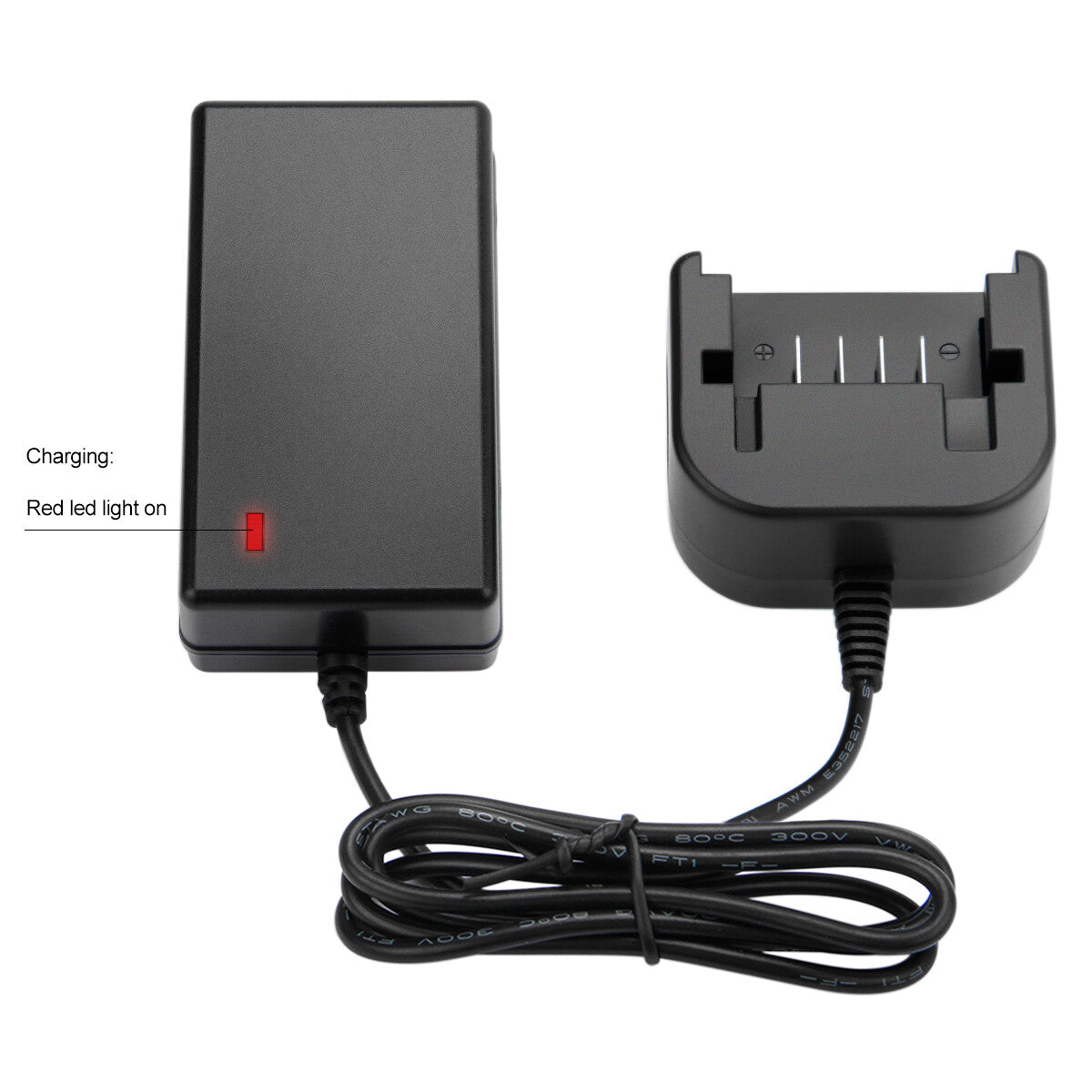 SHENTEC Caricabatterie Li-ion per Worx 20V WX678 WG259 WX390.1 WX393.3 WG549E.9 WA3551.1