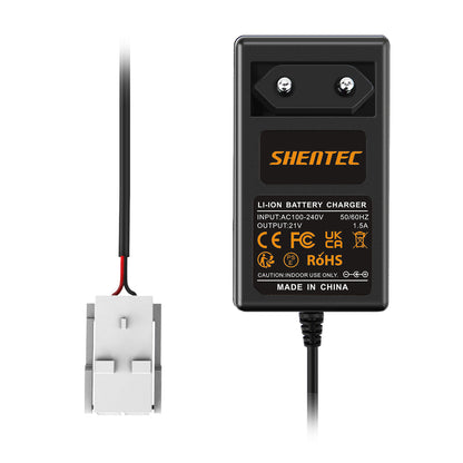Caricabatterie Li-ion 20V SHENTEC per Worx 50032492 50032774 WA3230 WA3231 WR105SI