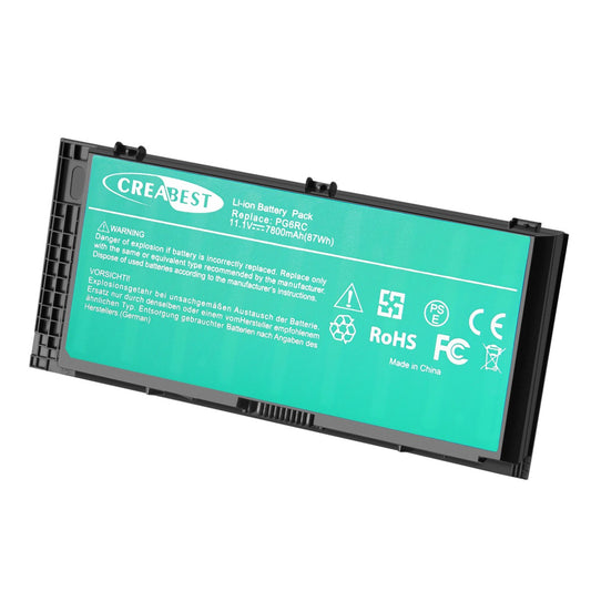 Batteria 7.8Ah X57F1 86Wh per Dell Precision M4600 M4700 M6600 M4800 451-11744 FV993