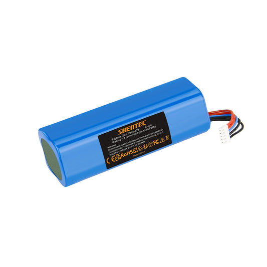 SHENTEC 6Ah Li-ion Batteria per Ecovacs 201-1913-4200 S10-Li-144-5200 DBX11-11/21
