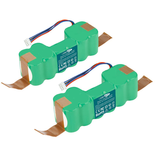 SHENTEC 2X Batterie Ni-MH 12V 3500mAh Per DD4G 10001568 Deebot Ozmo DN55 M89 O601 O610