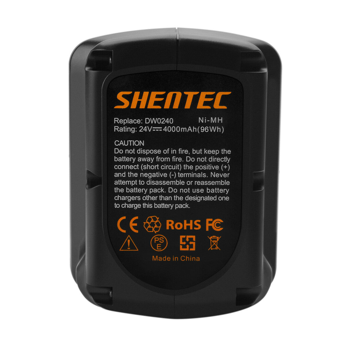 SHENTEC 24V 4000mAh Ni-MH BATTERIA DI RICAMBIO PER Dewalt DE-24 DE0240 DE0241 DE0243 DW0242 DW0240 DW007