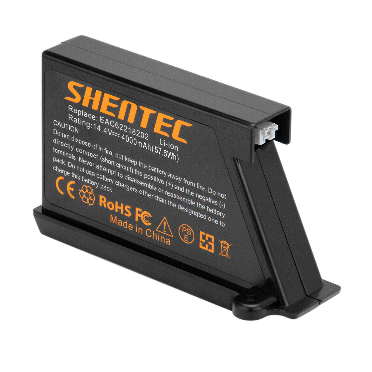 SHENTEC Batteria Li-ion 14.4V 4000mAh per LG EAC60766104 EAC60766105 EAC60766101 VR1012W