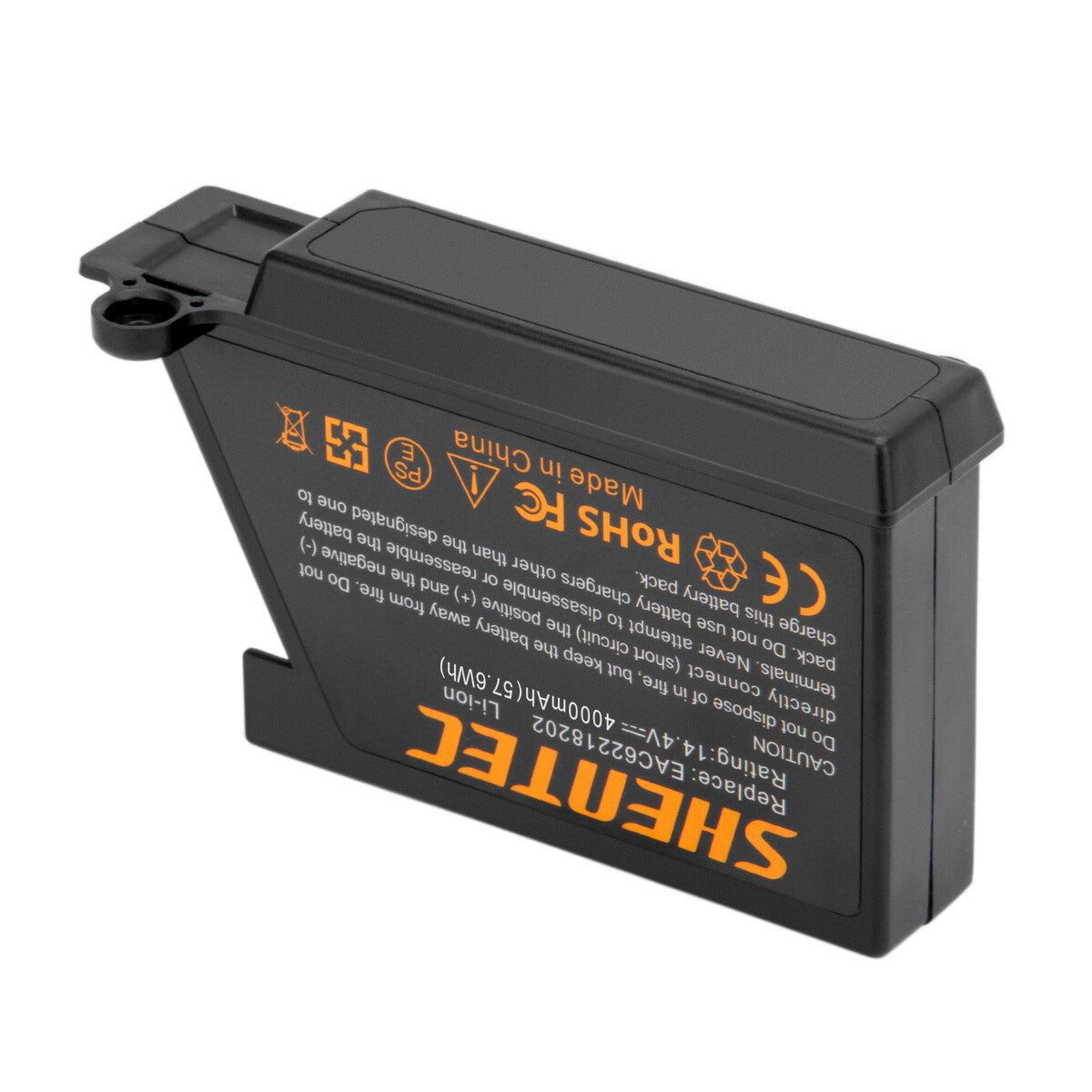 SHENTEC Batteria Li-ion 14.4V 4000mAh per LG EAC60766104 EAC60766105 EAC60766101 VR1012W
