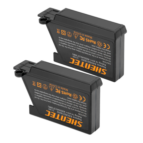 SHENTEC 2X 14.4V 4.0Ah BATTERIA LI-ION PER LG EAC60766104 EAC60766105 EAC60766101 VR1012W