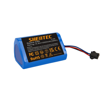 SHENTEC 3.5Ah 10.8V Li-Ion Batteria di Ricambio per Ecovacs DA60-Darfon ZJ1450 Ecovacs D36A D36B DA60