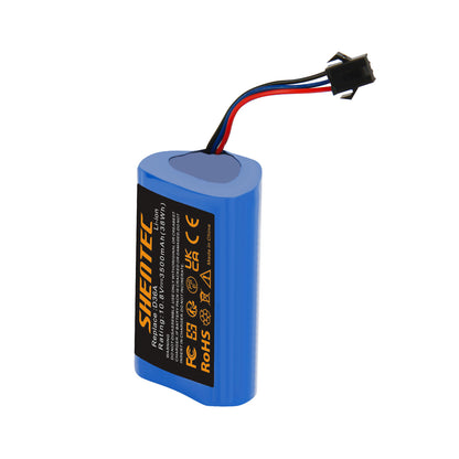 SHENTEC 3.5Ah 10.8V Li-Ion Batteria di Ricambio per Ecovacs DA60-Darfon ZJ1450 Ecovacs D36A D36B DA60