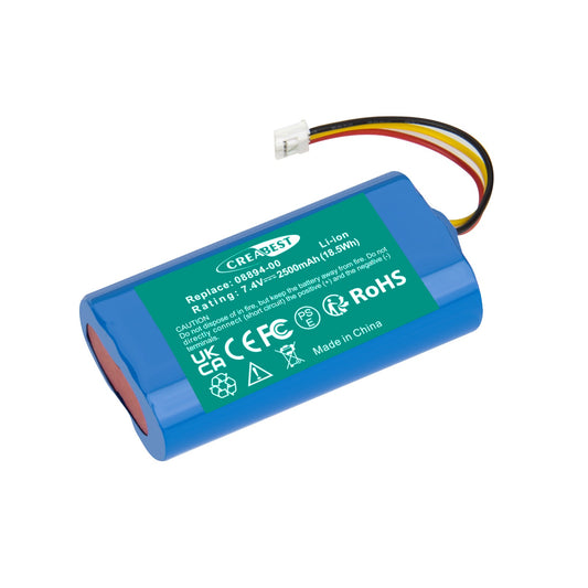 SHENTEC 7.4V 2.5Ah Batteria per Gardena ComfortCut 8893 8895 D-89079 Ulm 2500mAh 08894-00.640.00