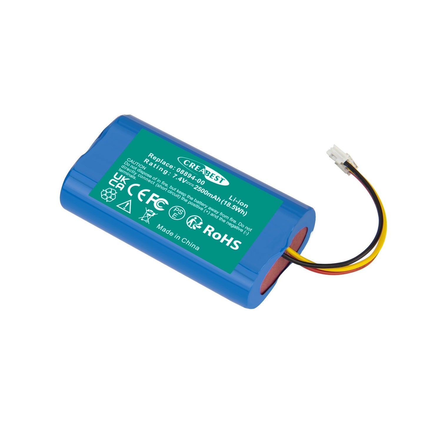 SHENTEC 7.4V 2.5Ah Batteria per Gardena ComfortCut 8893 8895 D-89079 Ulm 2500mAh 08894-00.640.00