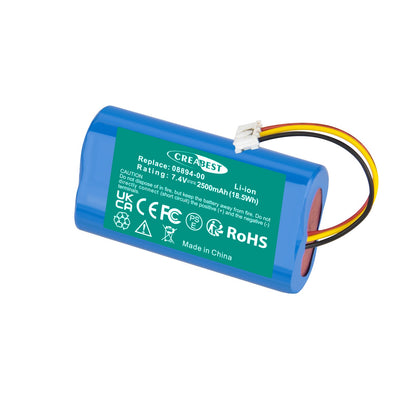 SHENTEC 7.4V 2.5Ah Batteria per Gardena ComfortCut 8893 8895 D-89079 Ulm 2500mAh 08894-00.640.00