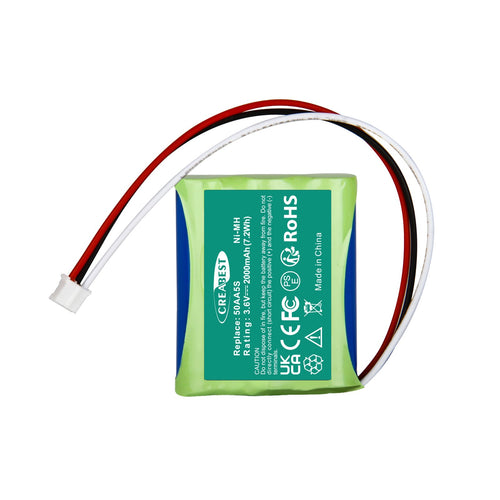 3.6V 2000mAh Ni-MH Batteria di Ricambio per Tonies Toniebox Musicbox Soundbox 50AA5S