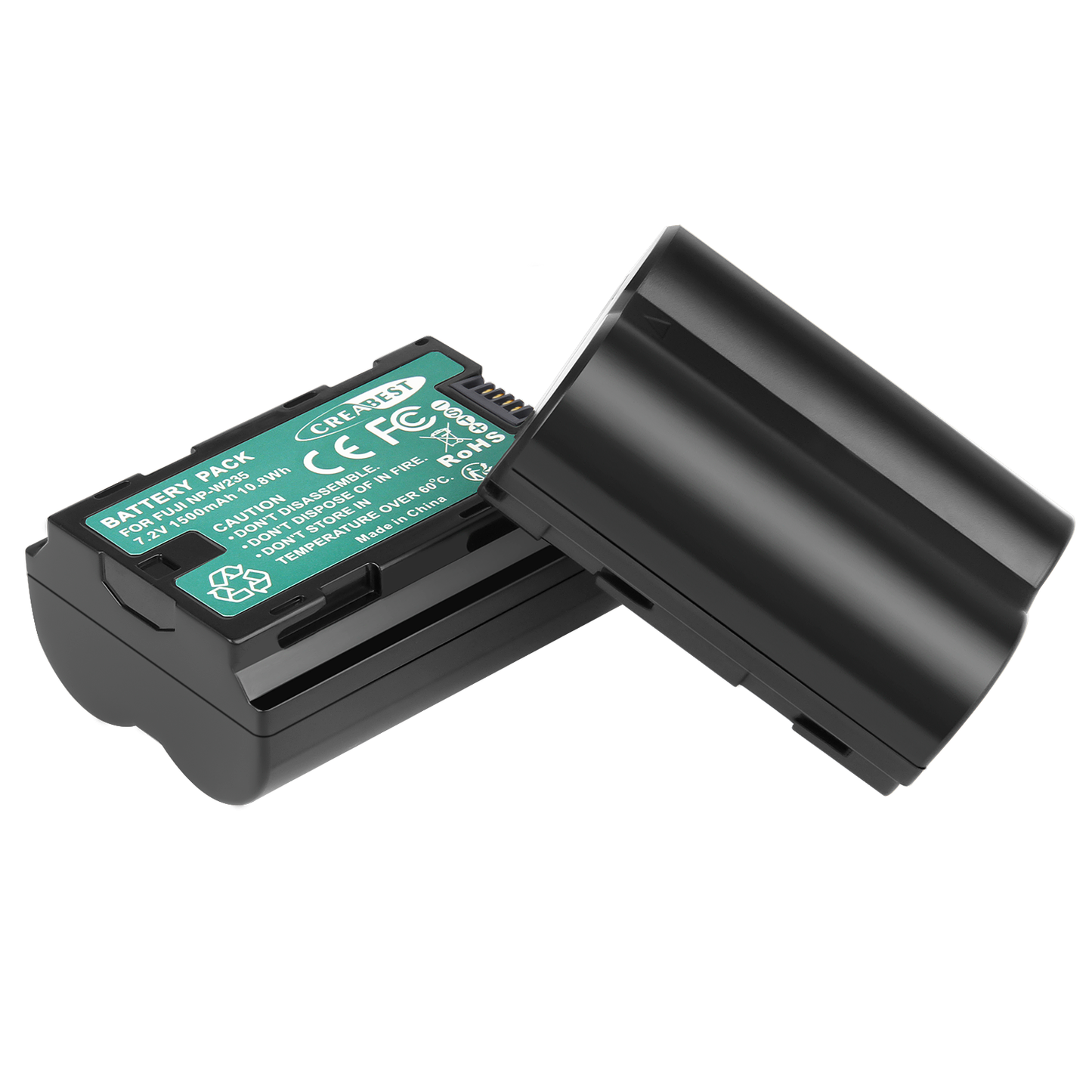 2x Batteria NP-W235+Caricabatterie Doppio per Fujifilm GFX 100S 50S II X-H2S X-T5 XT4 X-T4