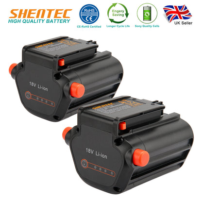 SHENTEC 2X 3000mAh 09840-20 BLi-18 Li-ion Batteria Per Gardena Delimber TCS Li-18/20
