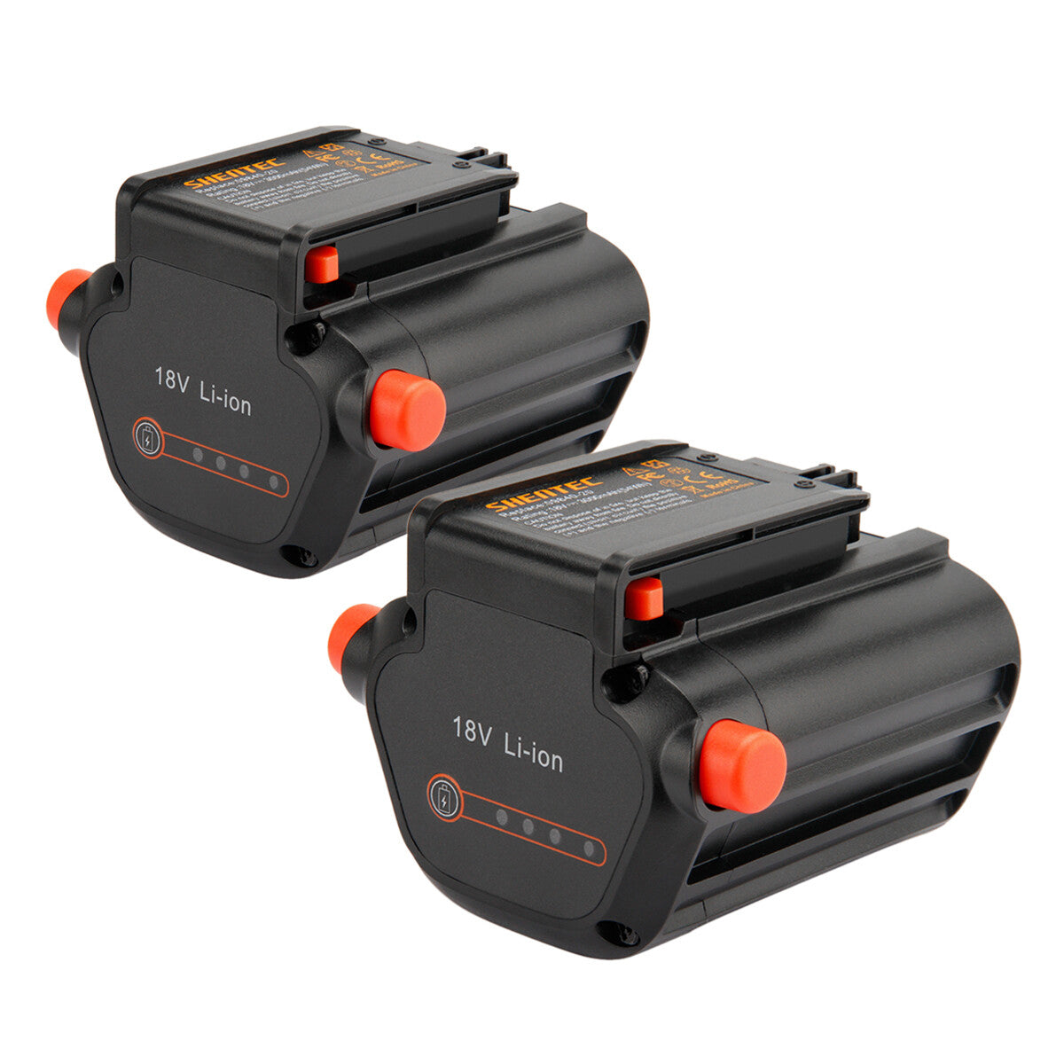 SHENTEC 2X 3000mAh 09840-20 BLi-18 Li-ion Batteria Per Gardena Delimber TCS Li-18/20