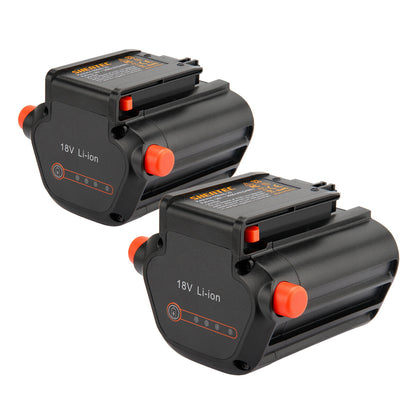 SHENTEC 2X 3000mAh 09840-20 BLi-18 Li-ion Batteria Per Gardena Delimber TCS Li-18/20