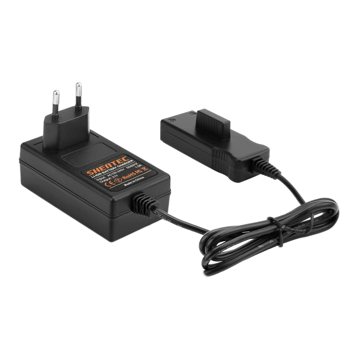 SHENTEC Caricabatterie agli ioni di litio 18V per Gardena BLi-18 9840-20 EasyCut Li-18/50 9839 8881 8866