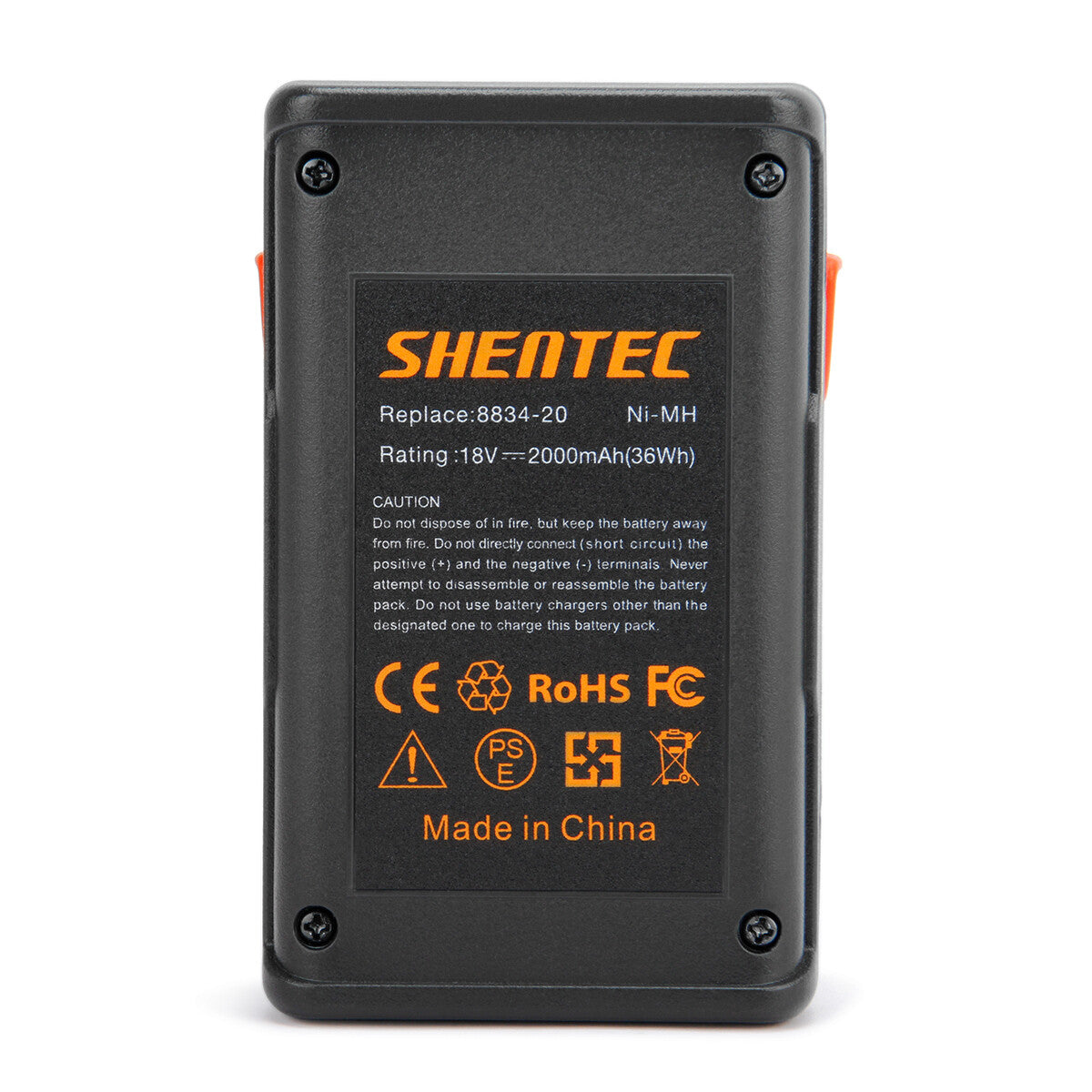 SHENTEC 2x 18V 2AH Ni-MH Batteria Per Gardena 8834-20 648844 648872 SmallCut 300 EasyCut 42