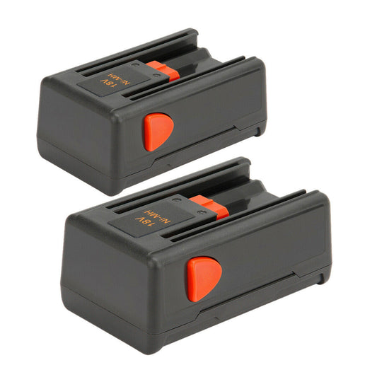 SHENTEC 2x 18V 2AH Ni-MH Batteria Per Gardena 8834-20 648844 648872 SmallCut 300 EasyCut 42