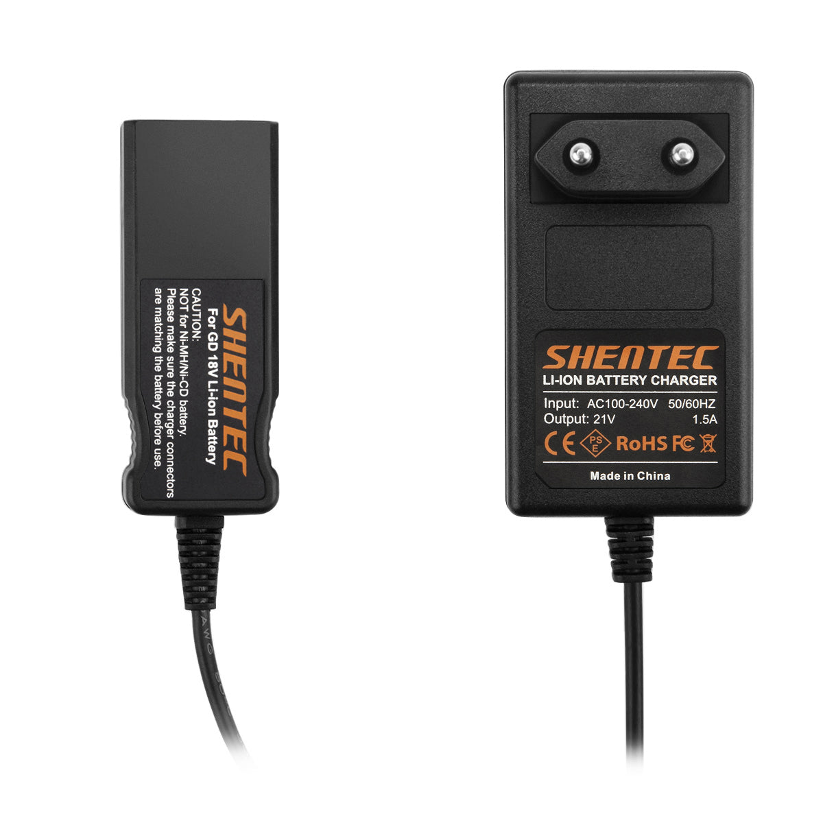 Caricabatterie Li-Ion per Gardena 09840-20 BLi-18 High Delimber TCS Li-18/20 Batteria 18V