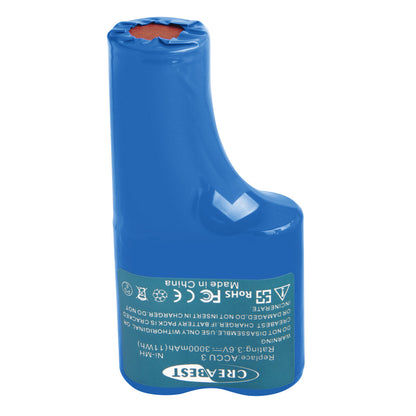 SHENTEC 3.6V 3Ah Ni-MH batteria per Gardena ACCU3 2500-00.630.00 forbici per erba Accu3 2315 2500