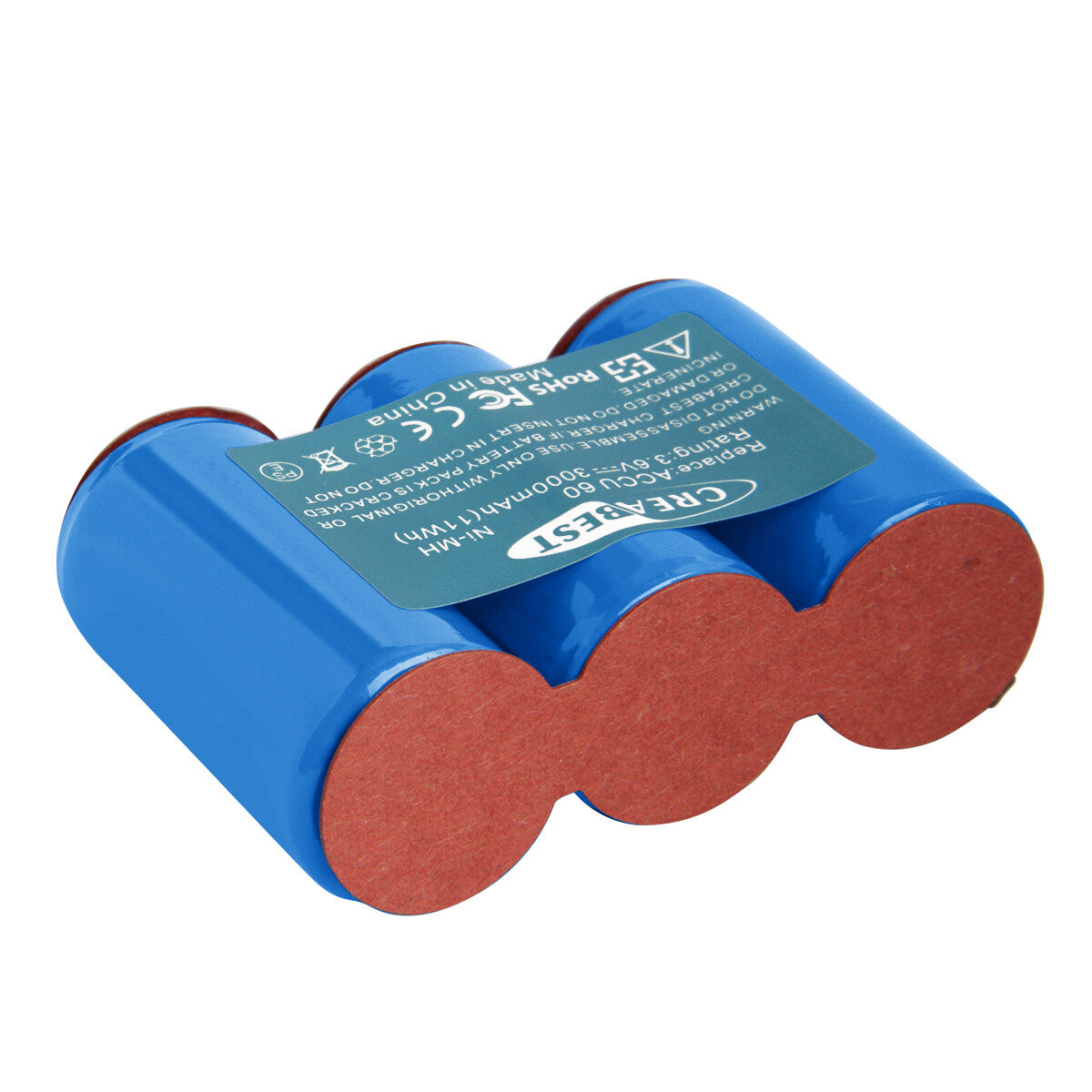 SHENTEC 3.6V 3.0Ah Ni-MH BATTERIA PER GARDENA ACCU 60 ACCU 45 302768 ACCU45 8808 ACCU60 8800